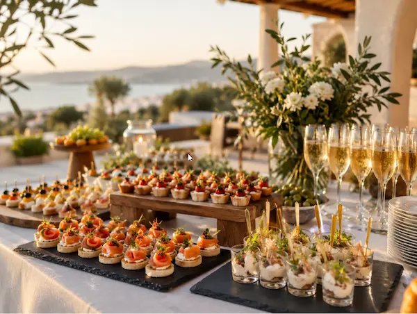 Catering für Events Feiern und Veranstaltungen an der Costa Blanca