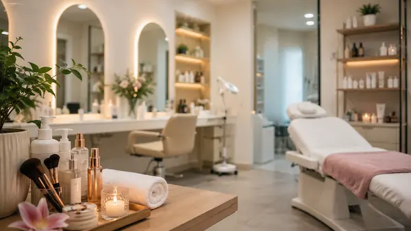 Modernes Beauty- und Kosmetikstudio an der Costa Blanca für Schönheit, Pflege und Wohlbefinden.